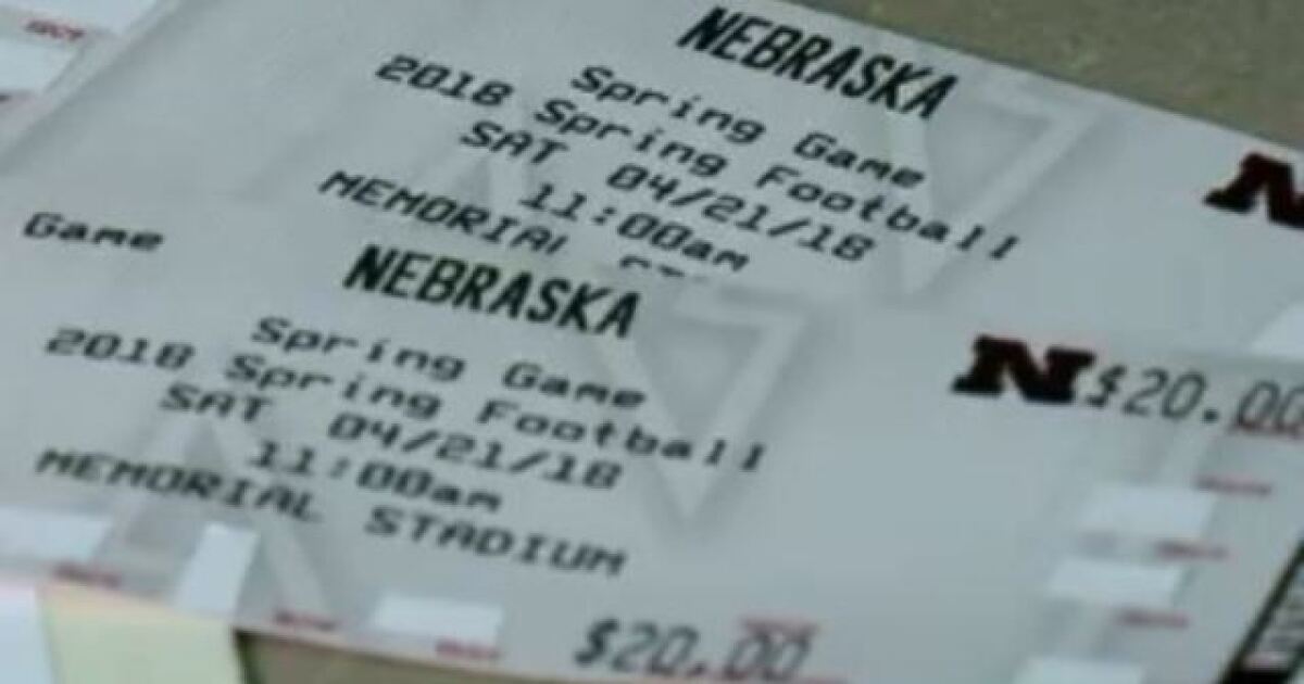 Husker spring game secondary ticket prices drop